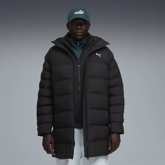Foto del prodotto PUMA Parka Mono con cappuccio da uomo, Abbigliamento, Nero czarny