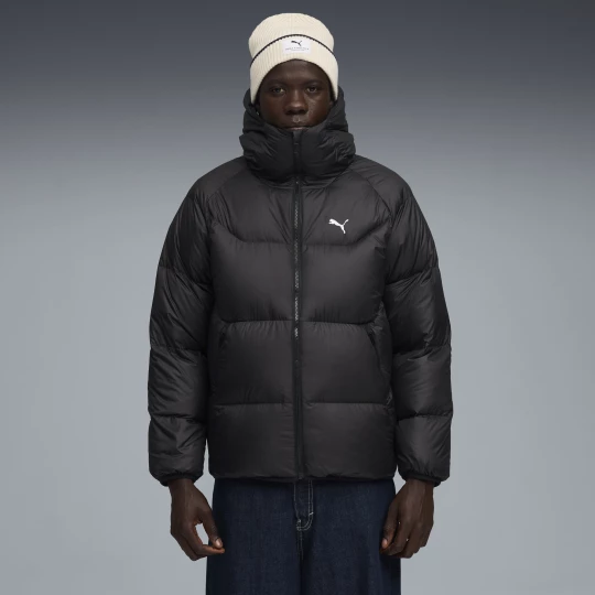 Foto del prodotto PUMA Piumino con cappuccio da uomo, Abbigliamento, Nero czarny
