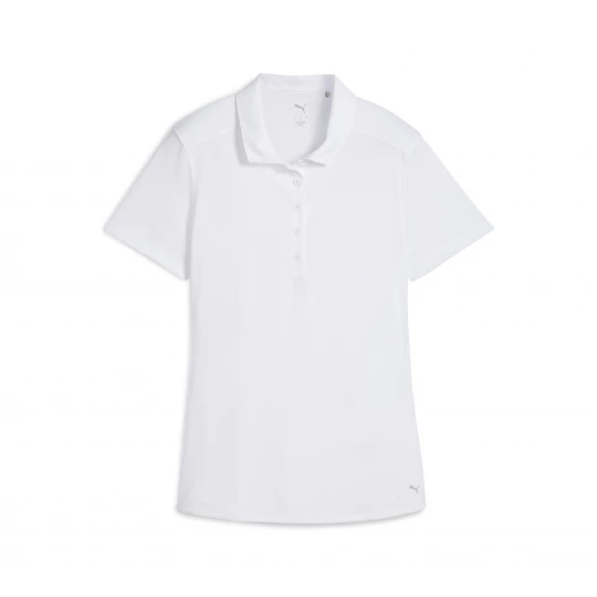 Foto del prodotto PUMA Polo a maniche corte Pure 2.0 da donna, Abbigliamento, Bianco biały