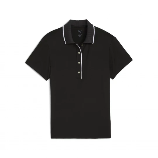 Foto del prodotto PUMA Polo da golf a maniche corte CLOUDSPUN Bridges da donna, Abbigliamento, Nero czarny