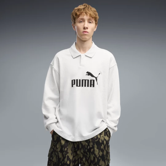 Foto del prodotto PUMA Polo Essentials Elevated N. 1 dal taglio morbido da uomo, Abbigliamento, Bianco biały