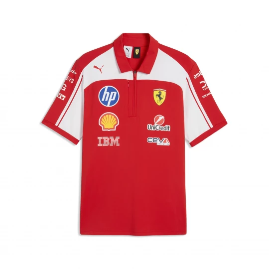 Foto del prodotto PUMA Polo Scuderia Ferrari HP Replica Authentic unisex, Accessori, Rosso czerwony