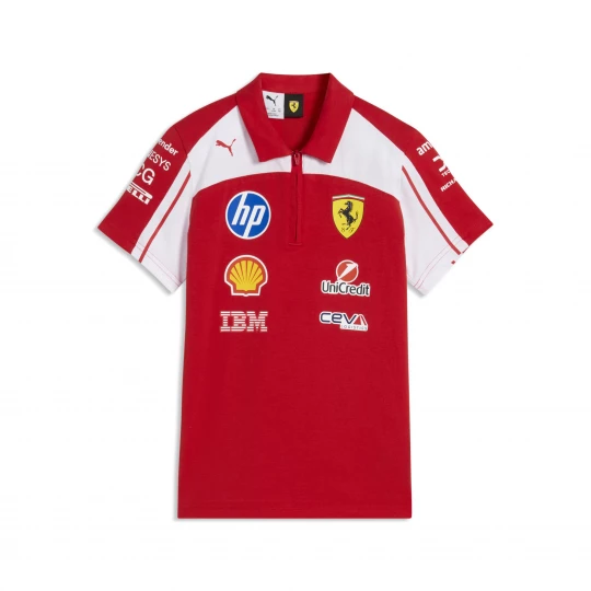 Foto del prodotto PUMA Polo Scuderia Ferrari HP Replica per ragazzi, Accessori, Rosso czerwony