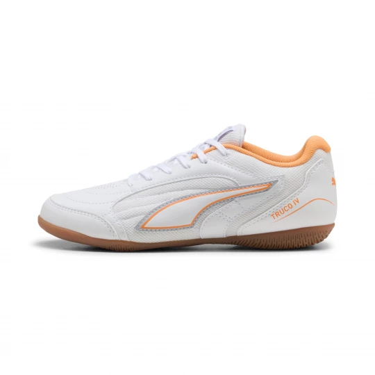 Foto del prodotto PUMA Scarpe da calcetto TRUCO IV per ragazzi, Scarpe, Bianco biały
