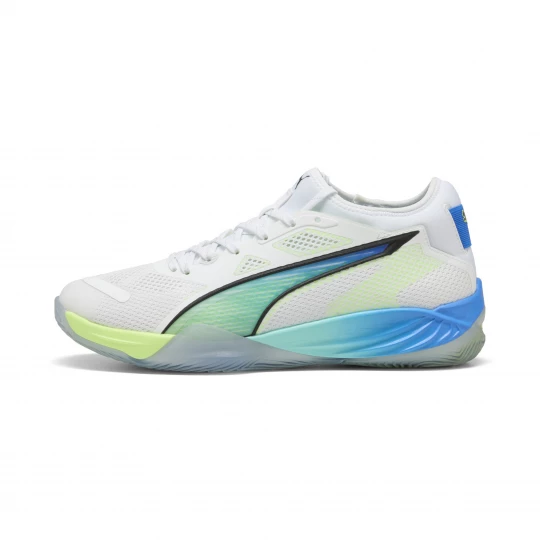 Foto del prodotto PUMA Scarpe da pallamano Eliminate NITRO™ SQD 4 ENERGY unisex, Scarpe, Bianco biały