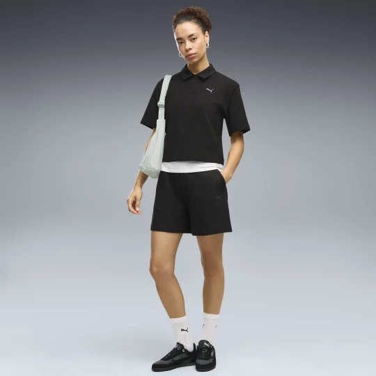 Foto del prodotto PUMA Shorts a vita alta Essentials Elevated da donna, Accessori, Nero czarny