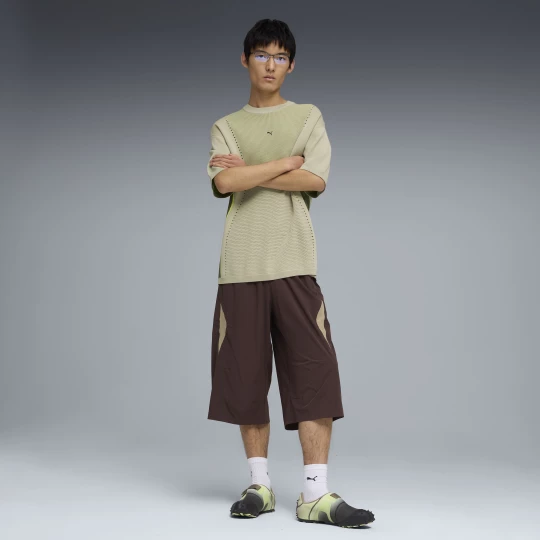 Foto del prodotto PUMA Shorts allungati CLRT 2G da uomo, Accessori, Marrone brązowy