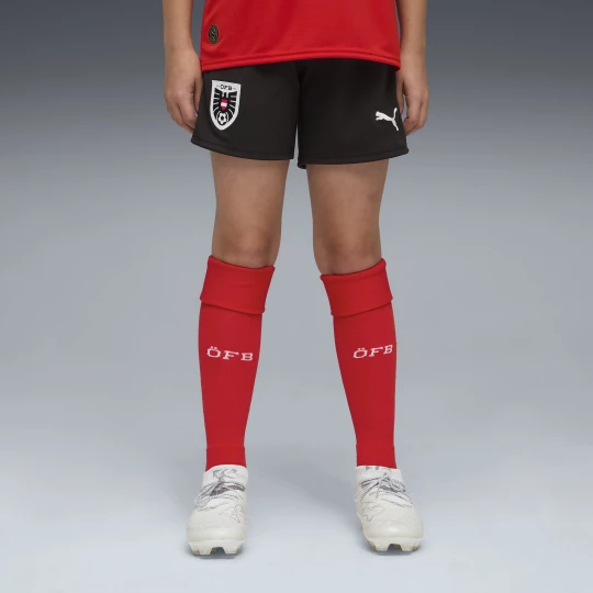 Foto del prodotto PUMA Shorts Austria 2026 per ragazzi, Abbigliamento, Nero czarny