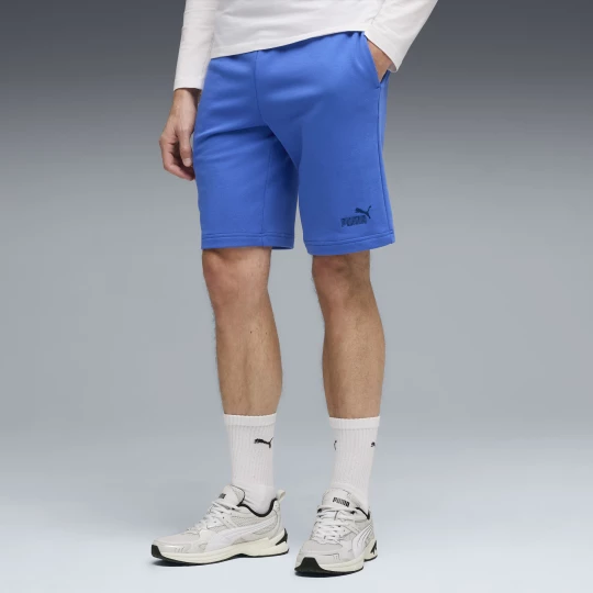 Foto del prodotto PUMA Shorts con logo Essentials N. 1 da 10" da uomo, Abbigliamento, Blu niebieski