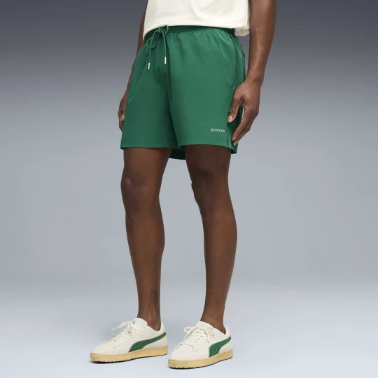 Foto del prodotto PUMA Shorts da golf in tessuto 30904 da uomo, Abbigliamento, Verde zielony