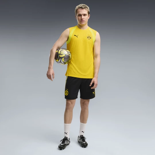 Foto del prodotto PUMA Shorts da training aderenti Borussia Dortmund da uomo, Abbigliamento, Nero czarny