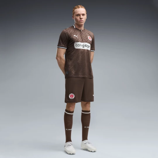 Foto del prodotto PUMA Shorts FC St. Pauli 26 / 27 da uomo, Abbigliamento, Marrone brązowy
