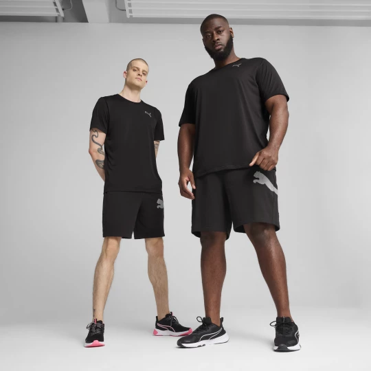 Foto del prodotto PUMA Shorts in maglia con logo grande Train All Day 8" da uomo, Accessori, Nero czarny