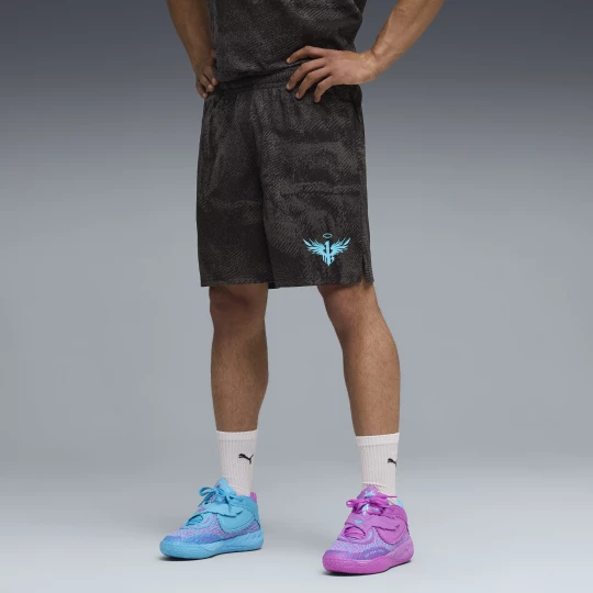 Foto del prodotto PUMA Shorts in maglia Melo x Hive 7" da uomo, Abbigliamento, Nero czarny