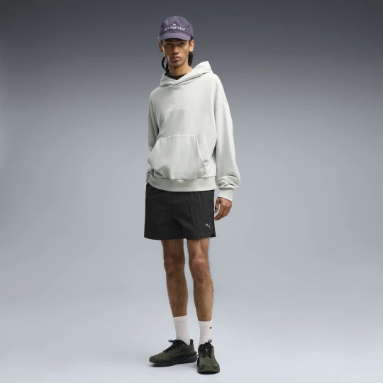 Foto del prodotto PUMA Shorts in tessuto Run Culture Collective T7 5'' dal taglio morbido da uomo, Abbigliamento, Nero czarny