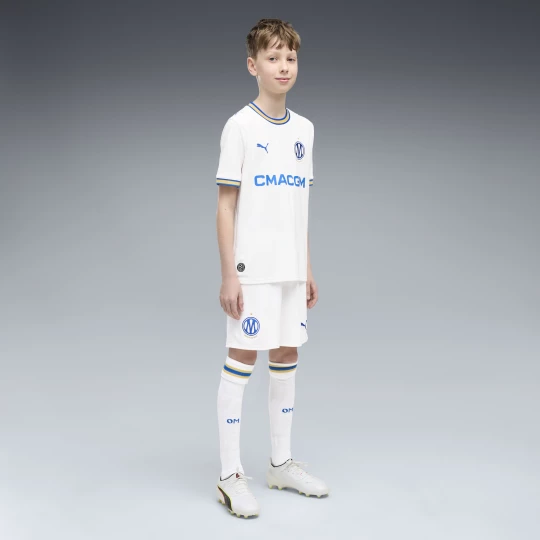 Foto del prodotto PUMA Shorts Olympique de Marseille 26 / 27 per ragazzi, Abbigliamento, Bianco biały