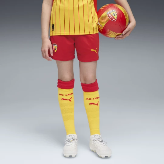 Foto del prodotto PUMA Shorts RC Lens 25 / 26 per ragazzi, Abbigliamento, Rosso czerwony