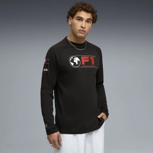 Foto del prodotto PUMA T-shirt a maniche lunghe F1® da uomo, Abbigliamento, Nero czarny
