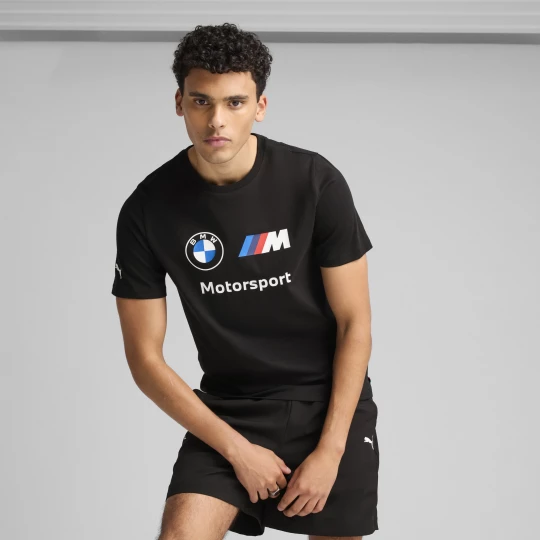 Foto del prodotto PUMA T-shirt BMW M Motorsport Essentials Logo da uomo, Abbigliamento, Nero czarny