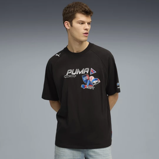 Foto del prodotto PUMA T-shirt BMW M Motorsport Sticker da uomo, Abbigliamento, Nero czarny