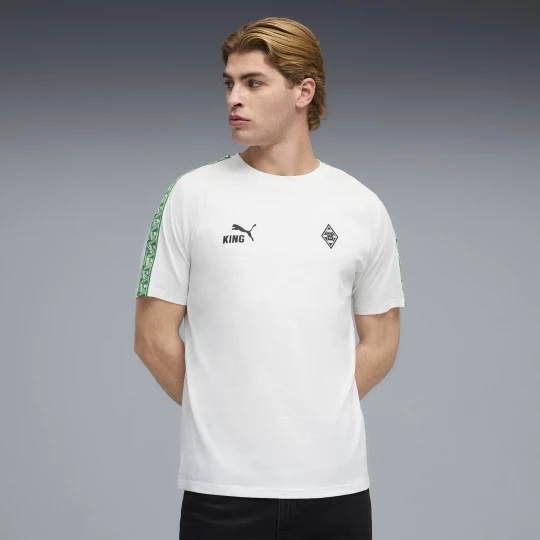 Foto del prodotto PUMA T-shirt Borussia Mönchengladbach FtblKING da uomo, Abbigliamento, Bianco biały
