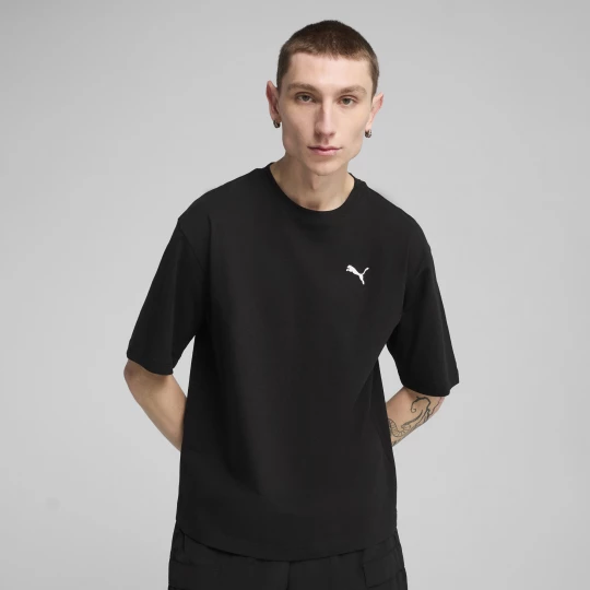 Foto del prodotto PUMA T-shirt boxy WARDROBE ESS da uomo, Abbigliamento, Nero czarny