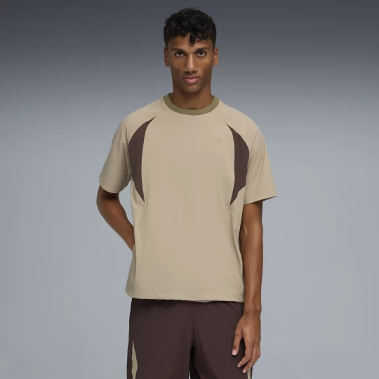 Foto del prodotto PUMA T-shirt CLRT 2G dal taglio morbido da uomo, Abbigliamento, Beige