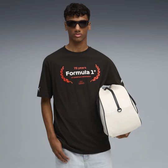 Foto del prodotto PUMA T-shirt con grafica F1® Essentials da uomo, Abbigliamento, Nero czarny