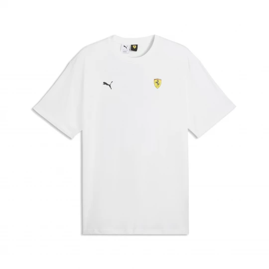 Foto del prodotto PUMA T-shirt con grafica Ferrari da uomo, Accessori, Bianco biały