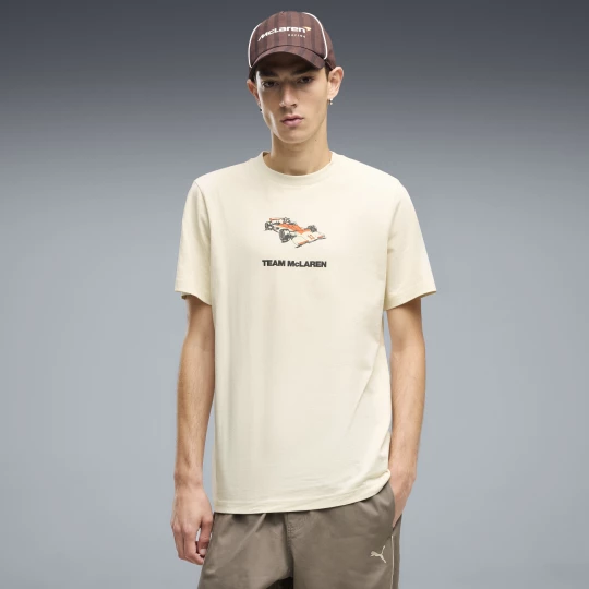 Foto del prodotto PUMA T-shirt con grafica McLAREN RACING da uomo, Abbigliamento, Bianco biały