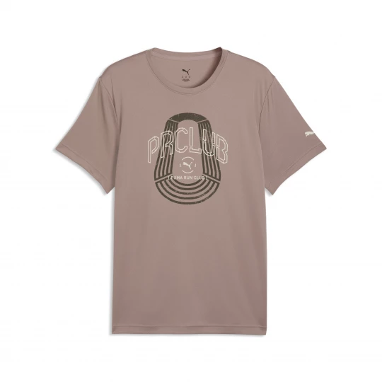 Foto del prodotto PUMA T-shirt con grafica Run Club da uomo, Abbigliamento, Beige