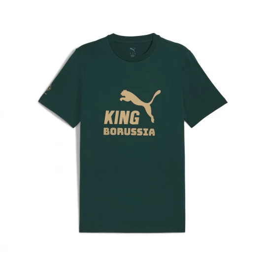 Foto del prodotto PUMA T-shirt con logo Borussia Mönchengladbach KING da uomo, Accessori, Verde zielony
