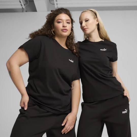 Foto del prodotto PUMA T-shirt con logo piccolo ESS N. 1 da donna, Abbigliamento, Nero czarny