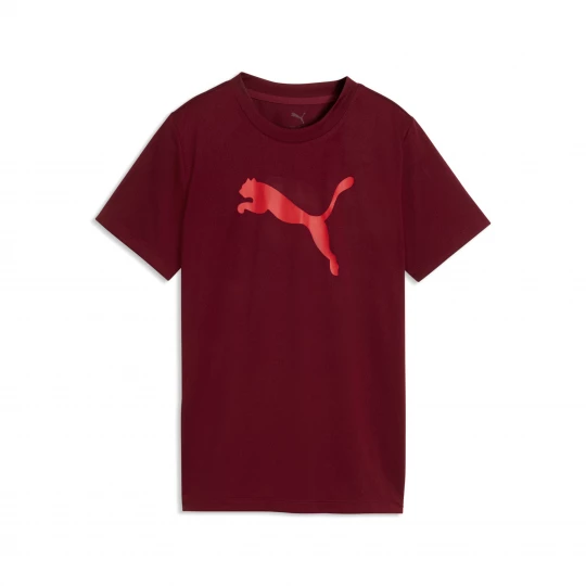 Foto del prodotto PUMA T-shirt con logo Train All Day Essentials Cat per ragazzi, Accessori, Rosso czerwony