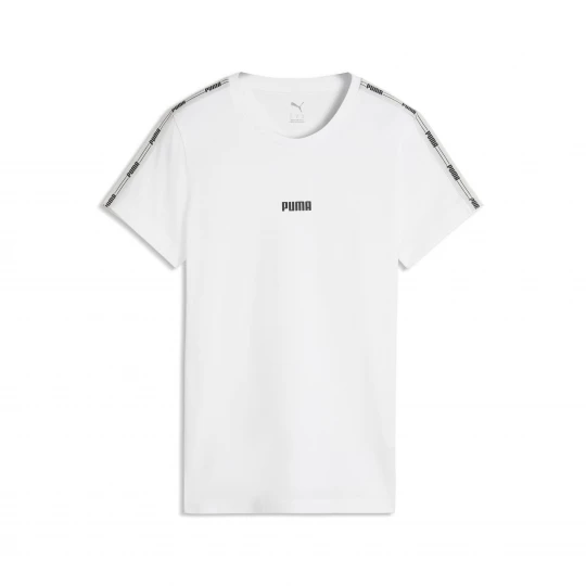 Foto del prodotto PUMA T-shirt con nastro da donna, Abbigliamento, Bianco biały