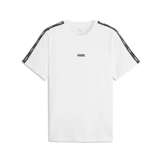 Foto del prodotto PUMA T-shirt con nastro da uomo, Abbigliamento, Bianco biały