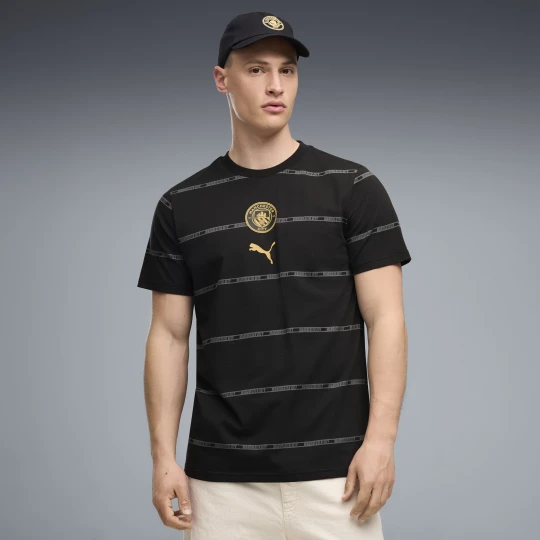 Foto del prodotto PUMA T-shirt con stampa Manchester City ftblCulture da uomo, Abbigliamento, Nero czarny