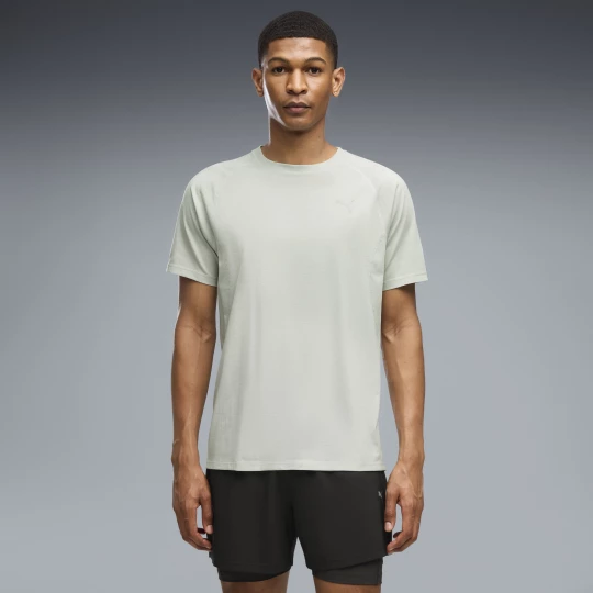 Foto del prodotto PUMA T-shirt da running in tri-Blend VELOCITY da uomo, Abbigliamento, Verde zielony