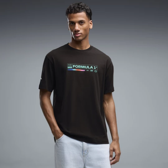 Foto del prodotto PUMA T-shirt dal taglio morbido F1® Lifestyle Vegas da uomo, Abbigliamento, Nero czarny