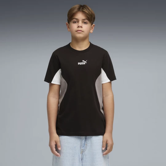 Foto del prodotto PUMA T-shirt Essentials+ Block da uomo, Abbigliamento, Nero czarny