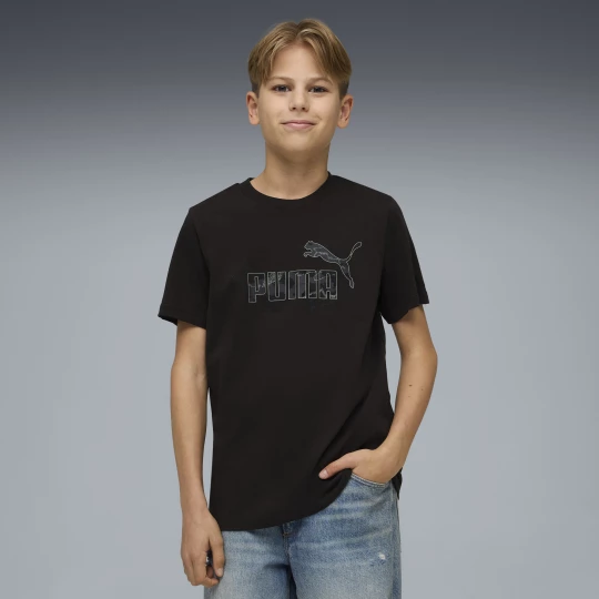 Foto del prodotto PUMA T-shirt Essentials Camo per ragazzi, Abbigliamento, Beige
