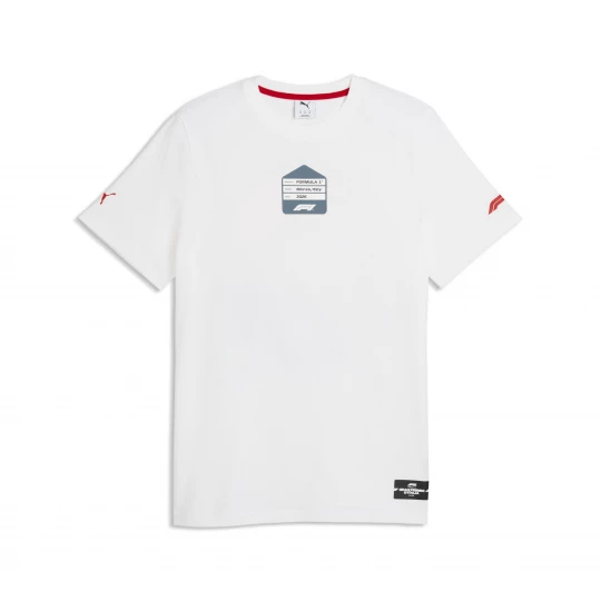 Foto del prodotto PUMA T-shirt F1® Monza unisex, Accessori, Bianco biały