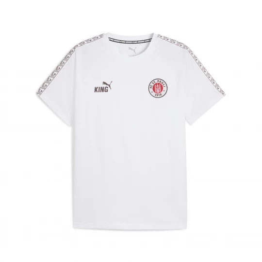 Foto del prodotto PUMA T-shirt FC St. Pauli KING da uomo, Accessori, Bianco biały