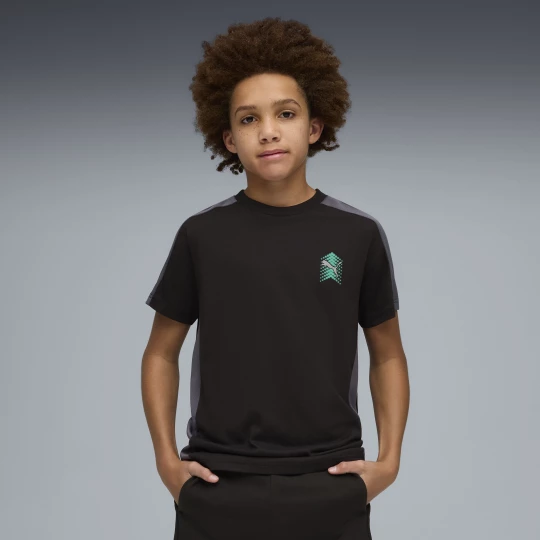 Foto del prodotto PUMA T-shirt grafica Active Sports per ragazzi, Abbigliamento, Nero czarny