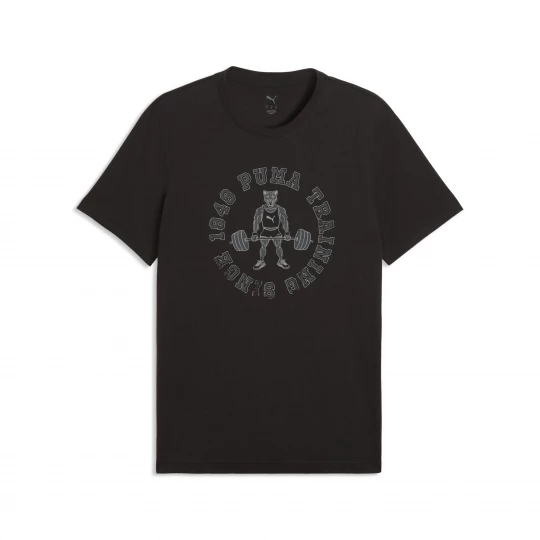 Foto del prodotto PUMA T-shirt Graphics Training da uomo, Abbigliamento, Nero czarny