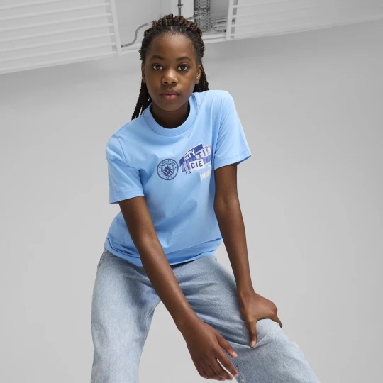 Foto del prodotto PUMA T-shirt Manchester City ftblNRGY per ragazzi, Abbigliamento, Blu niebieski