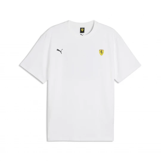 Foto del prodotto PUMA T-shirt oversize Scuderia Ferrari Miami da uomo, Accessori, Bianco biały