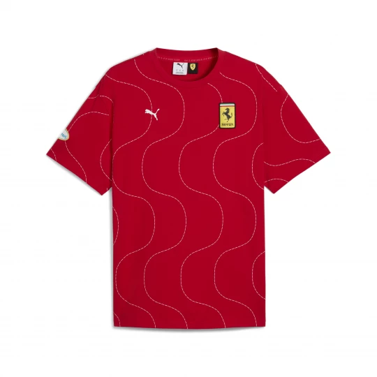 Foto del prodotto PUMA T-shirt Scuderia Ferrari HP Monza da uomo, Accessori, Rosso czerwony