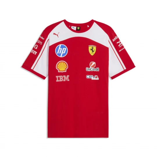 Foto del prodotto PUMA T-shirt Scuderia Ferrari HP Replica unisex, Accessori, Rosso czerwony