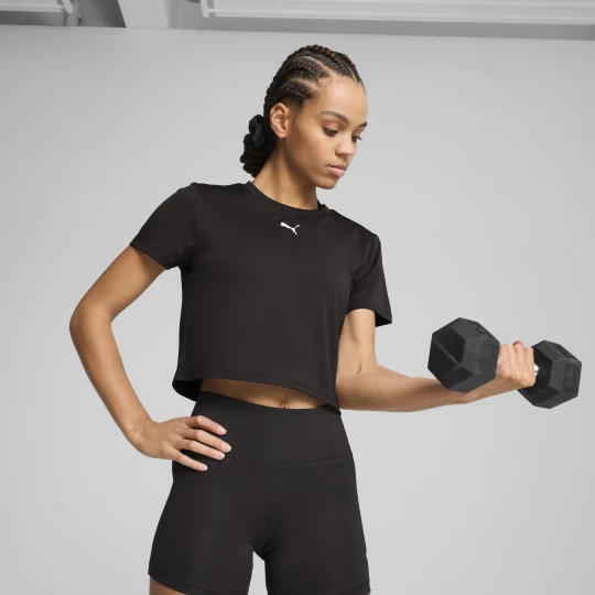 Foto del prodotto PUMA T-shirt TAD ESSENTIALS da donna, Abbigliamento, Nero czarny
